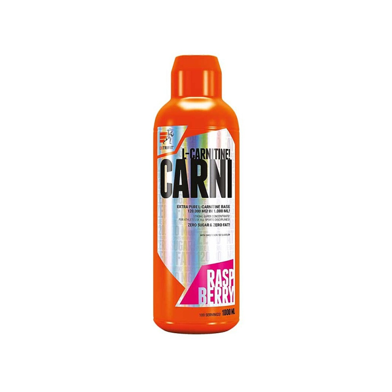 Extrifit Carni Liquid 120000 mg 1000 ml - malina