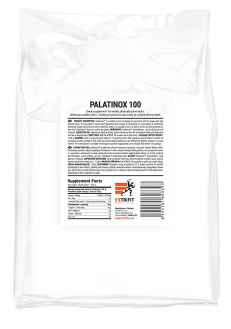 Extrifit Palatinox 100 (čistá palatinoz) 1500 g