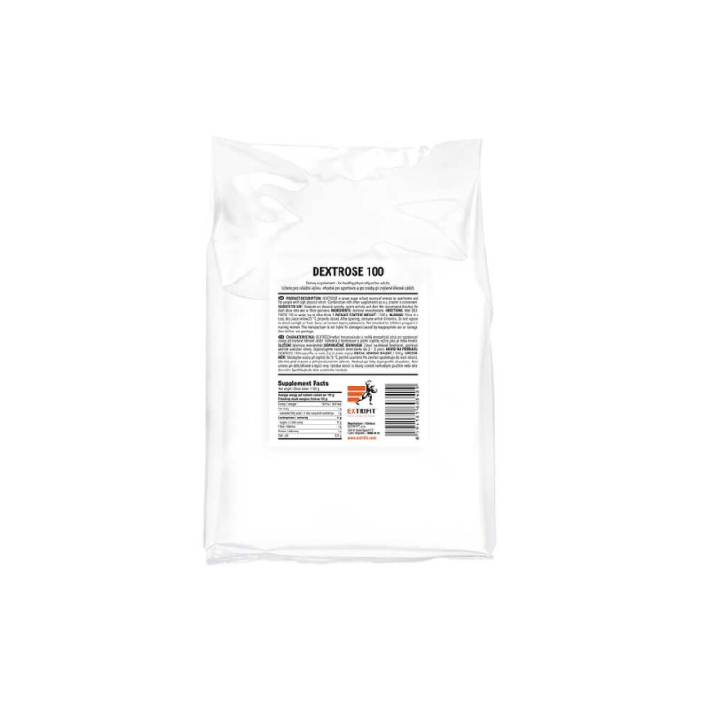 Extrifit Dextrose 100 - hroznový cukr 1500 g