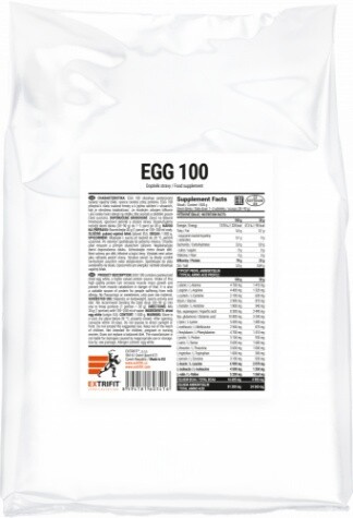 Extrifit Egg 100 - 100 % vaječný protein 1000 g