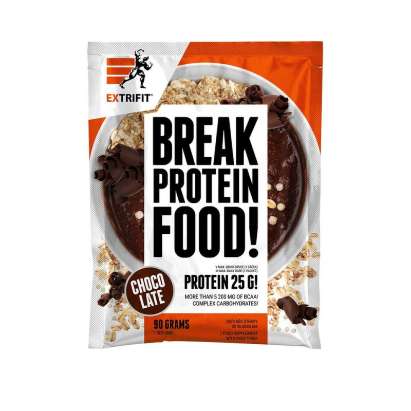 Extrifit Protein Break 90 g - čokoláda