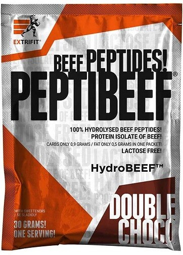 Extrifit PeptiBeef vzorek 30 g - dvojitá čokoláda