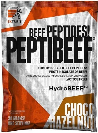 Extrifit PeptiBeef vzorek 30 g - čokoláda/oříšek
