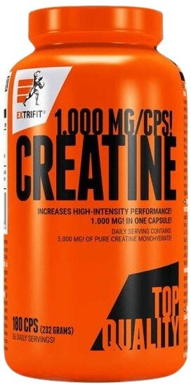 Extrifit Creatine Monohydrate 1000 mg 180 kapslí