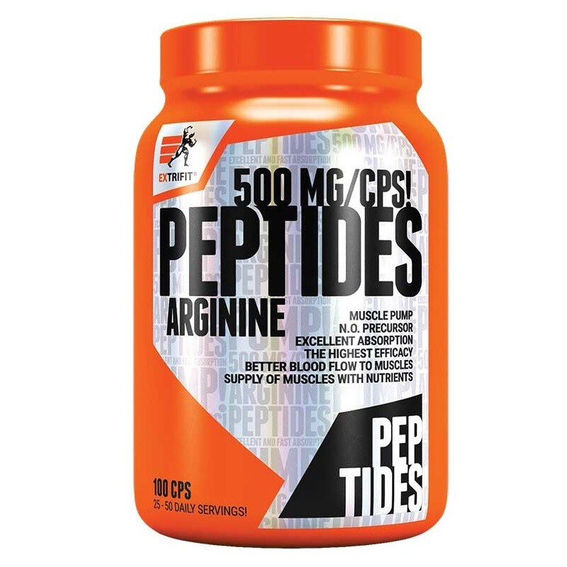 Extrifit Arginine Peptides 500 mg 100 kapslí