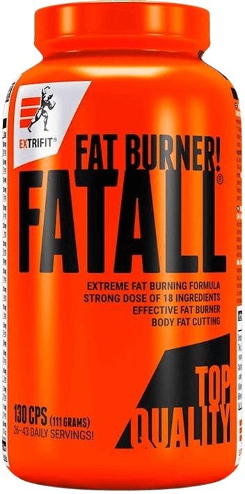 Extrifit Fatall Fat Burner, 130 kapslí