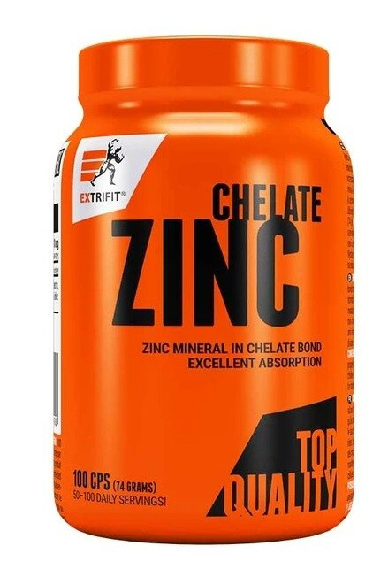 Extrifit Zinc Chelate 100 kapslí
