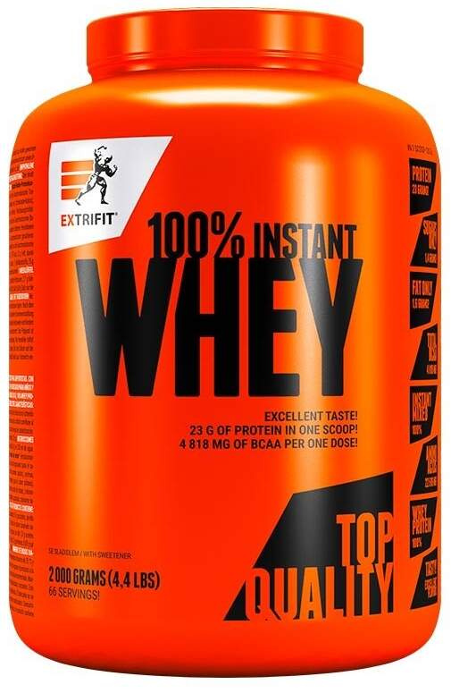 Extrifit 100% Instant Whey Protein 2000 g Příchuť: Čokoláda