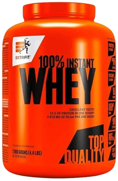 Extrifit 100% Instant Whey Protein 2000 g Příchuť: Tiramisu