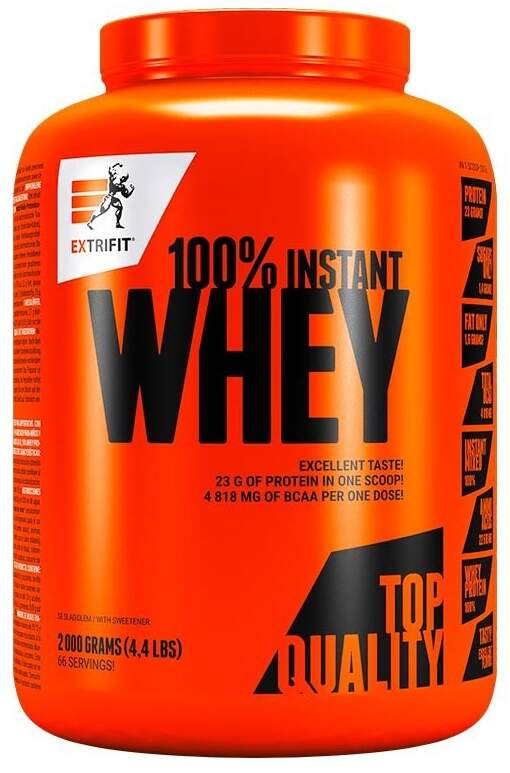 Extrifit 100% Instant Whey Protein 2000 g Příchuť: Vanilka