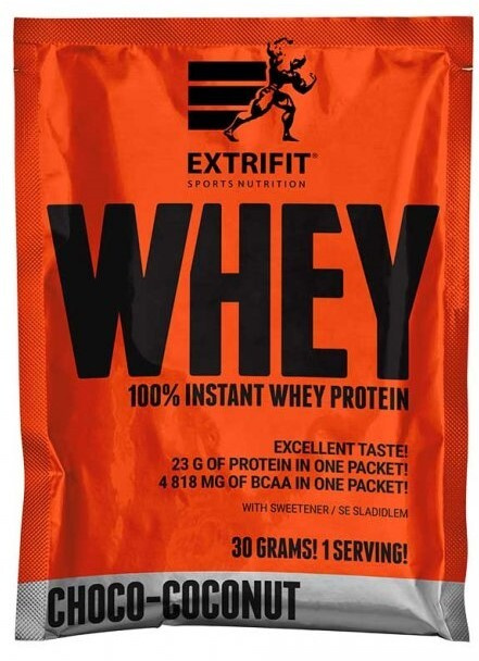 Extrifit 100% Whey Protein 30 g - čokoláda/kokos