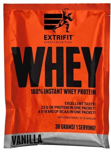 Extrifit 100% Whey Protein 30 g - vanilka