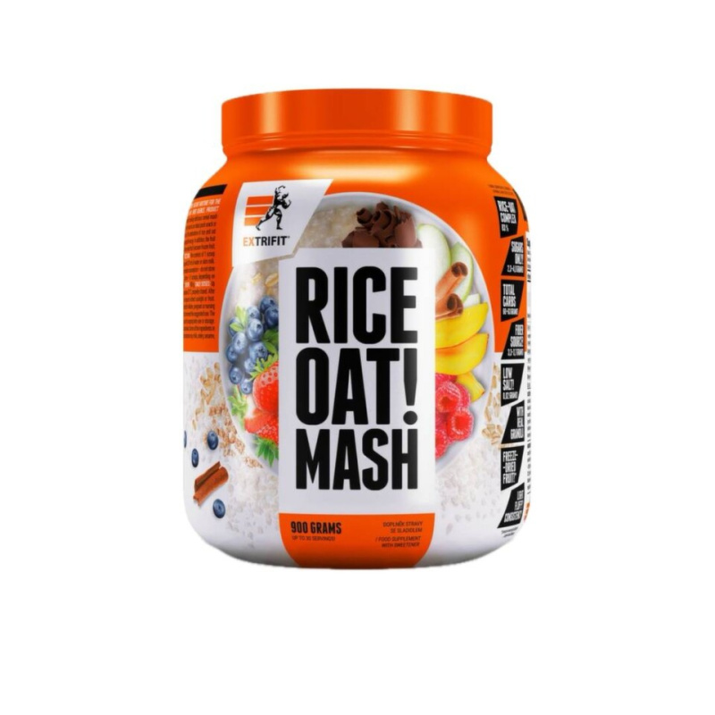 Extrifit Rice & Oat Mash, 900 g Příchuť: Kokos