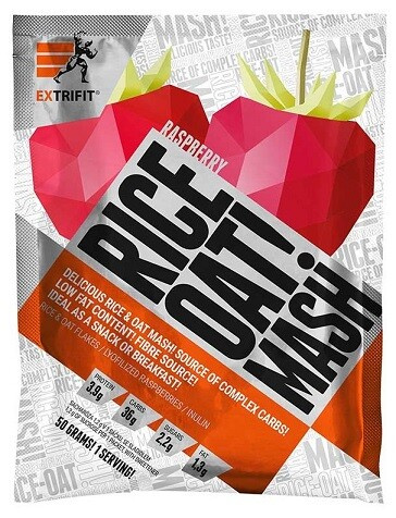 Extrifit Rice & Oat Mash 50 g - malina
