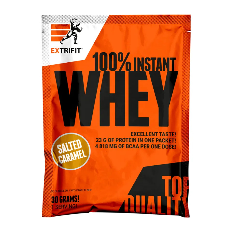 EXTRIFIT 100% Whey protein slaný karamel 30 g