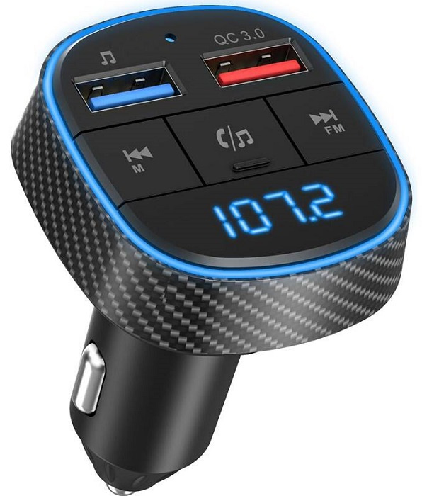 FM Transmitter Navitel BHF02 Base / Bluetooth 5.1 / černá Varianta: ivi1