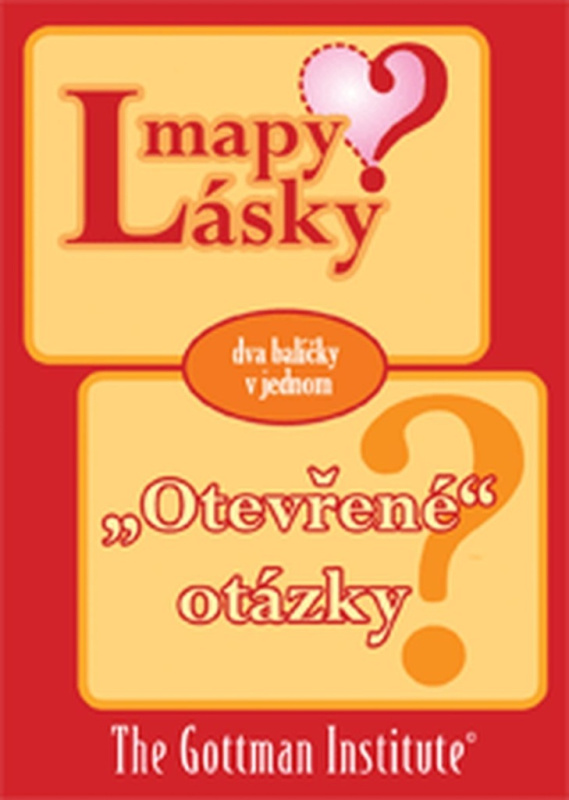 Mapy lásky „Otevřené“ otázky