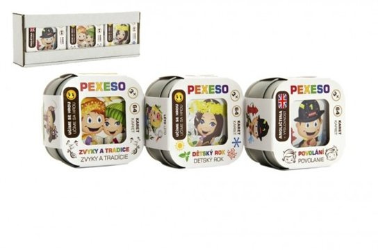 Pexeso 3ks - Povolání 1, Zvyky a tradice, Dětský rok
