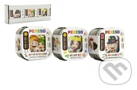 Pexeso 3ks - Povolání 1, Zvyky a tradice, Dětský rok