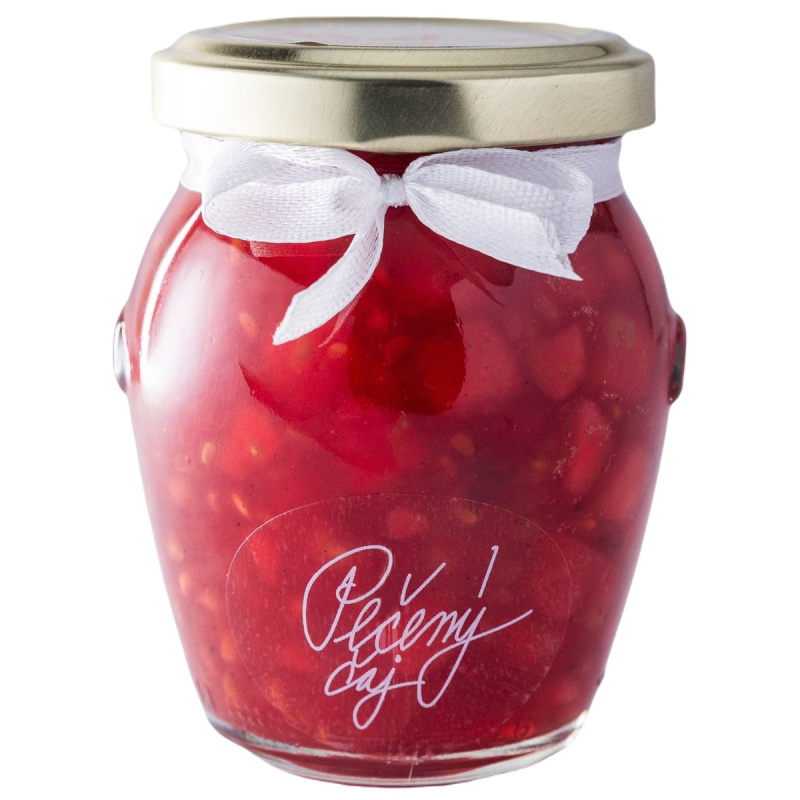 Marmelády s příběhem Pečený čaj malina, jablko a kardamom