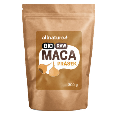 ALLNATURE Maca peruánská prášek BIO/RAW 200 g