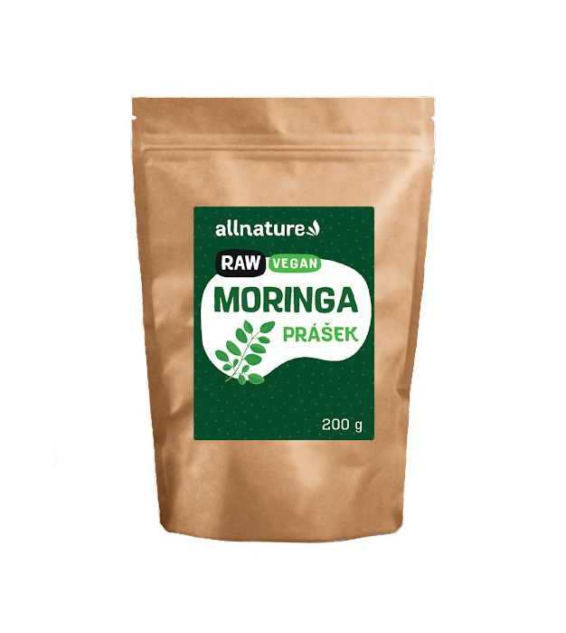 ALLNATURE Moringa prášek RAW 200 g