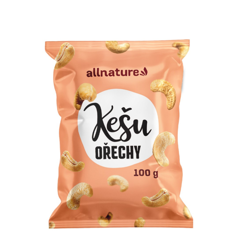 ALLNATURE Kešu jádra 100 g
