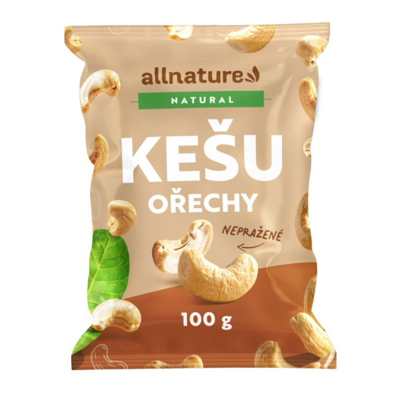 ALLNATURE Kešu jádra 100 g