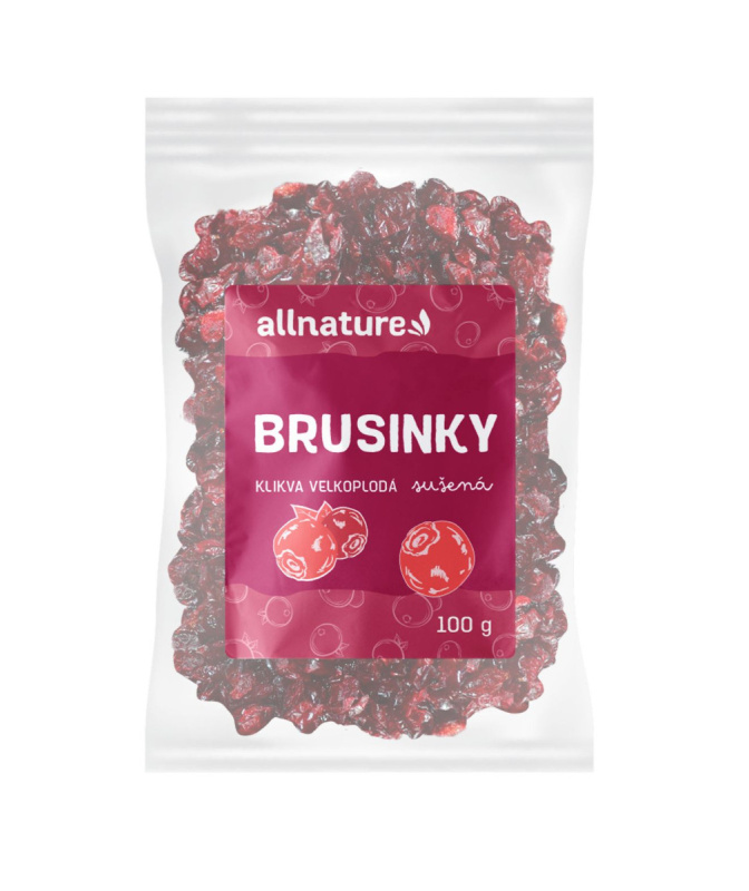 ALLNATURE Brusinky sušené 100 g