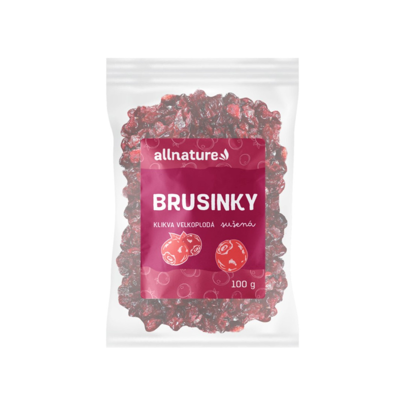 ALLNATURE Brusinky sušené 100 g