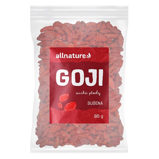 Allnature Goji sušené plody 80 g