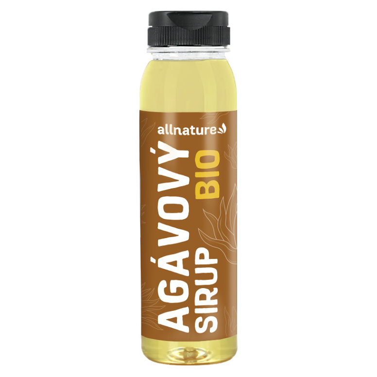 Allnature Agávový sirup BIO, 250 ml