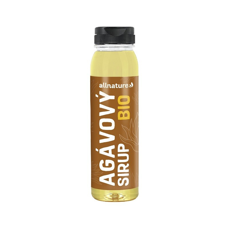 Allnature Agávový sirup BIO, 250 ml