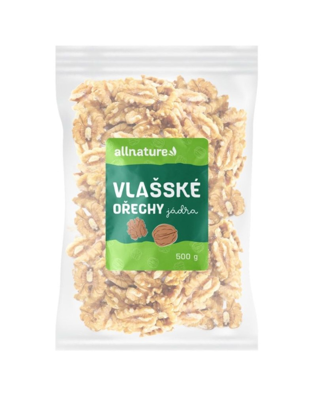 ALLNATURE Vlašské ořechy jádra 500 g
