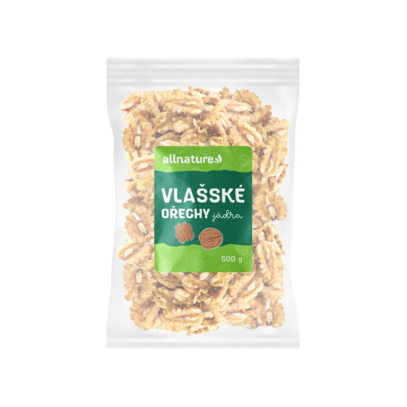 ALLNATURE Vlašské ořechy jádra 500 g