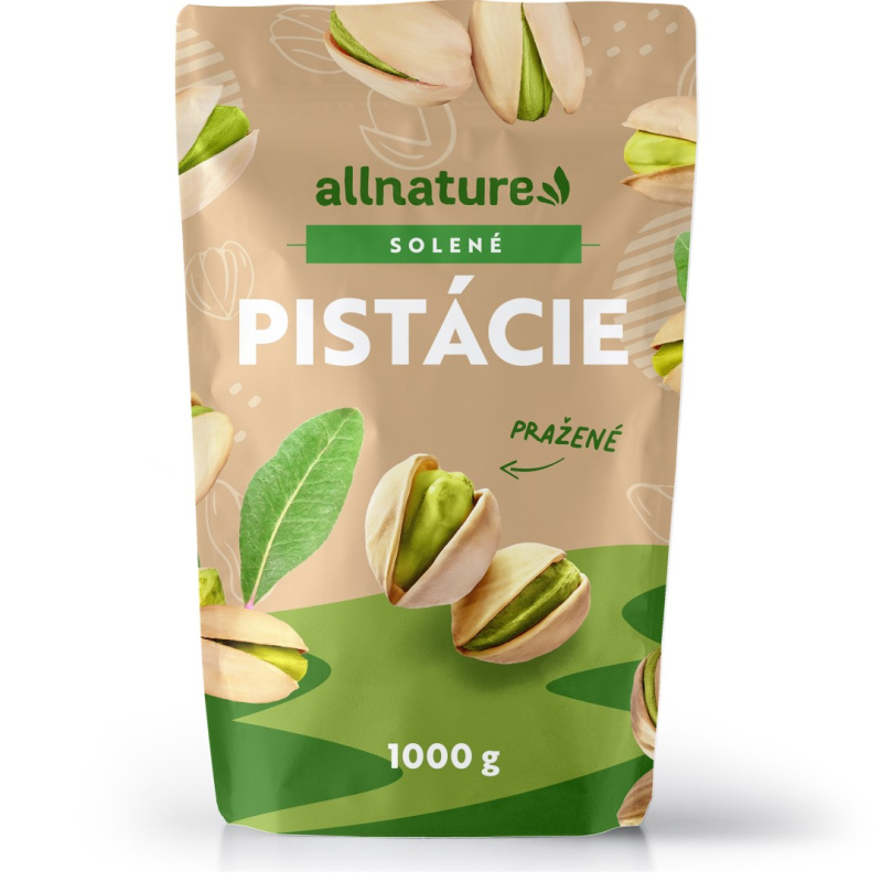 Allnature Pistácie solené, 1000 g