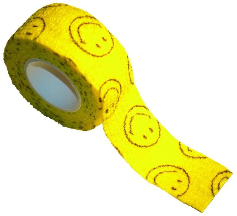 MEDIC CZECH Rychlonáplast elastická smajlík 25 mm x 450 cm