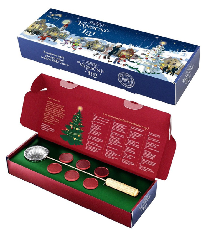 Tradiční vánoční lití - hra z kategorie Hry