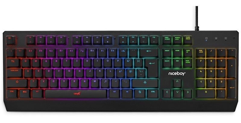 Niceboy ORYX K610 Chameleon Černá