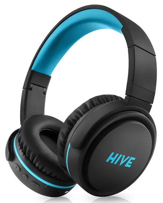 Bezdrátová sluchátka Niceboy HIVE XL 2021 / výdrž 35 hod. / černá/modrá Varianta: ivi1