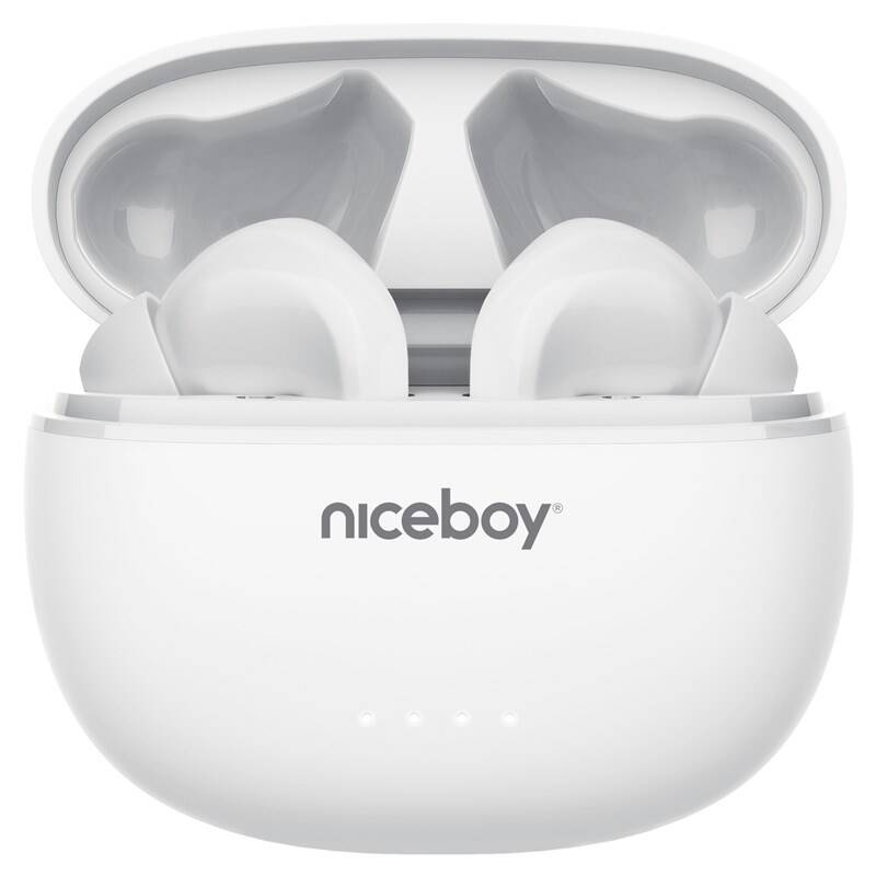 Niceboy HIVE Pins 3 ANC Bílá