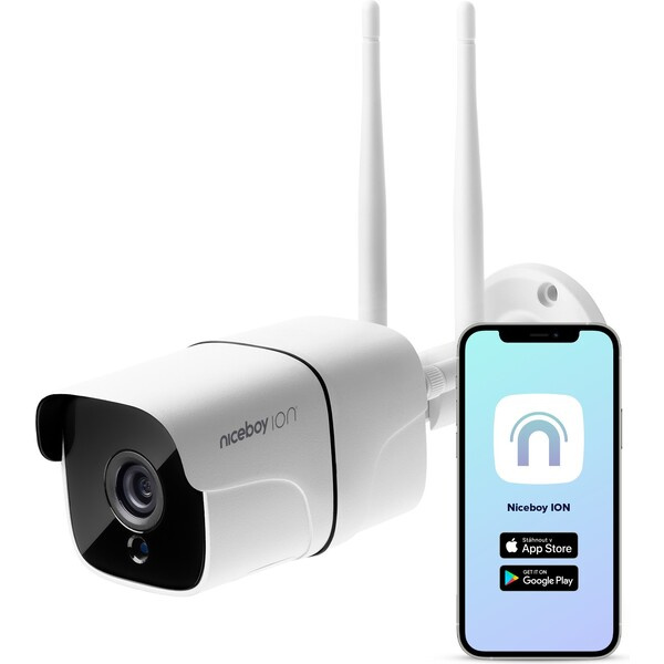 Niceboy ION Outdoor Security Camera Bílá