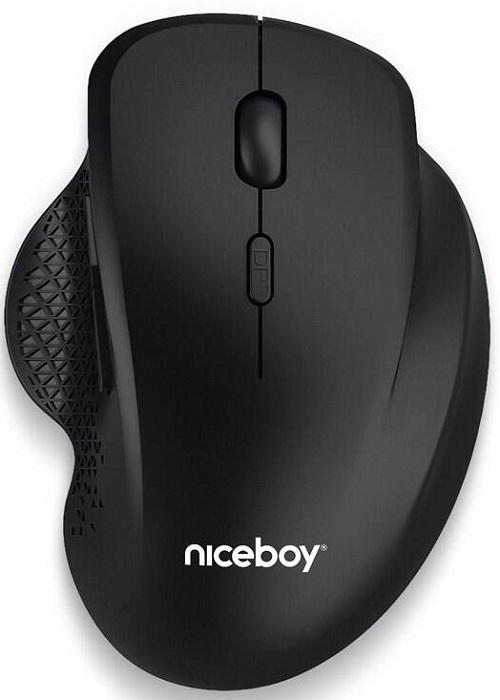 Bezdrátová myš Niceboy OFFICE M20 Silent+ / 1600 DPI / černá Varianta: ivi1