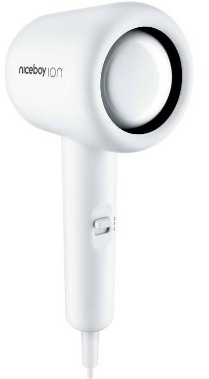 Niceboy ION AirSonic Pop fén na vlasy White 1 ks