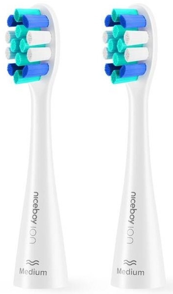 Niceboy ION Sonic Lite náhradní hlavice medium White 2 ks