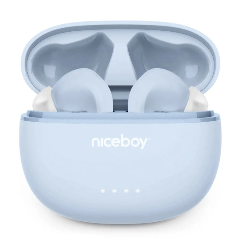 Niceboy HIVE Pins 3 ANC Powder Blue Modrá
