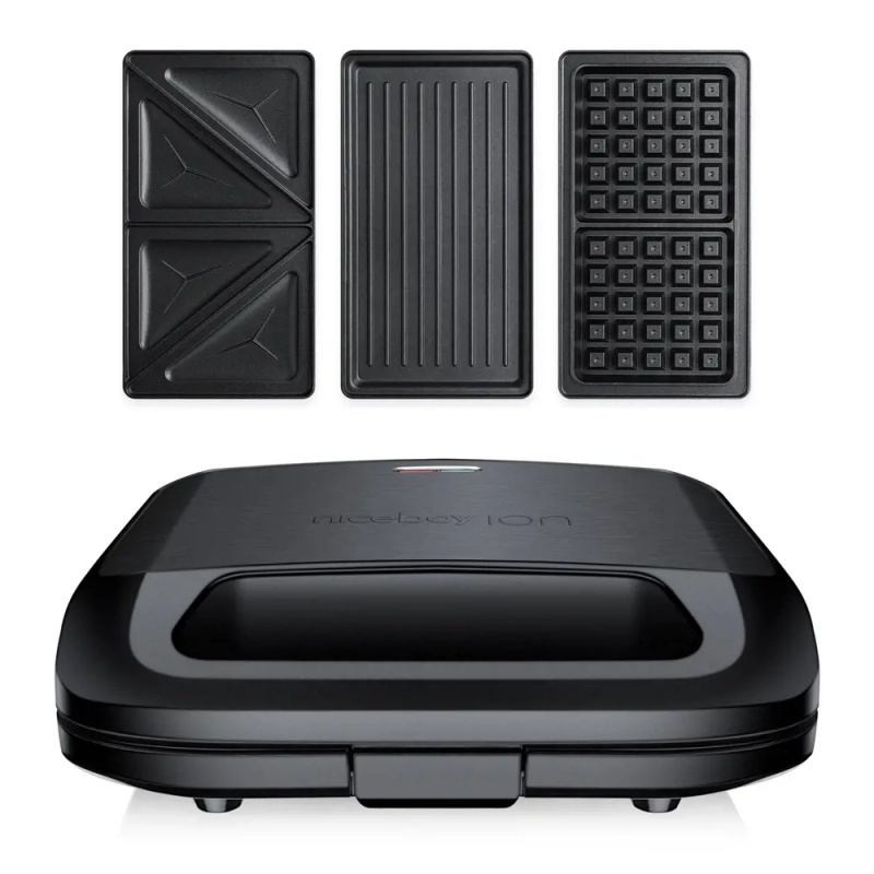 Niceboy ION Snacker S3 Stainless Steel black