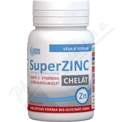 ASTINA Superzinc chelát 90 tablet