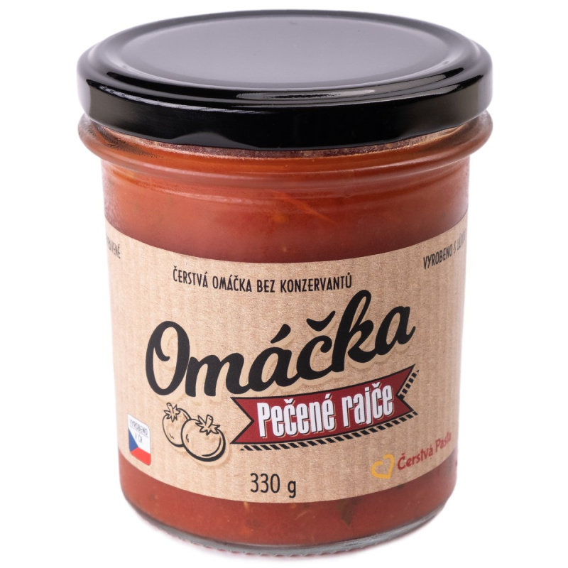 Čerstvá pasta Omáčka z pečených rajčat