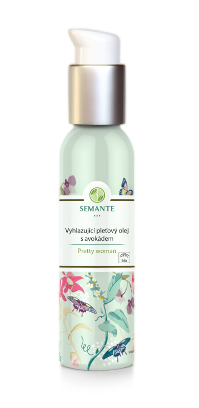 Semante Vyhlazující pleťový olej s avokádem Pretty woman BIO, 100ml